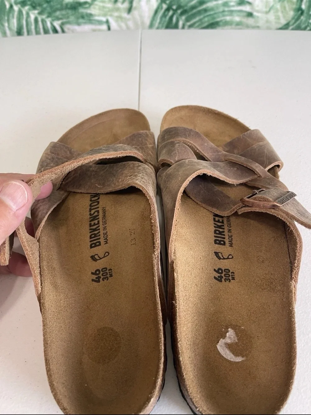 Birkenstock adjustable crisscross